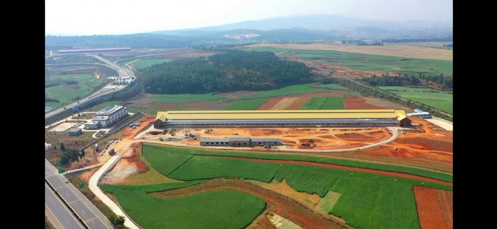 天南铜都晚秋棚